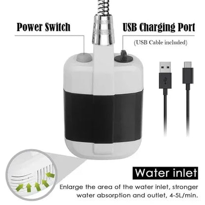 ✨Hot Sale 50% OFF✨Portable Camping Shower with Adjustable Flow🚿